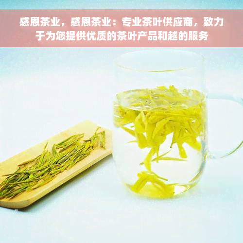 感恩茶业，感恩茶业：专业茶叶供应商，致力于为您提供优质的茶叶产品和越的服务