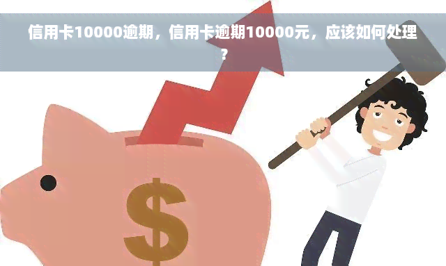 信用卡10000逾期，信用卡逾期10000元，应该如何处理？