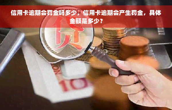 信用卡逾期会罚金吗多少，信用卡逾期会产生罚金，具体金额是多少？