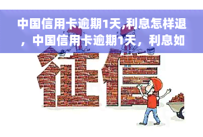 中国信用卡逾期1天,利息怎样退，中国信用卡逾期1天，利息如何处理？