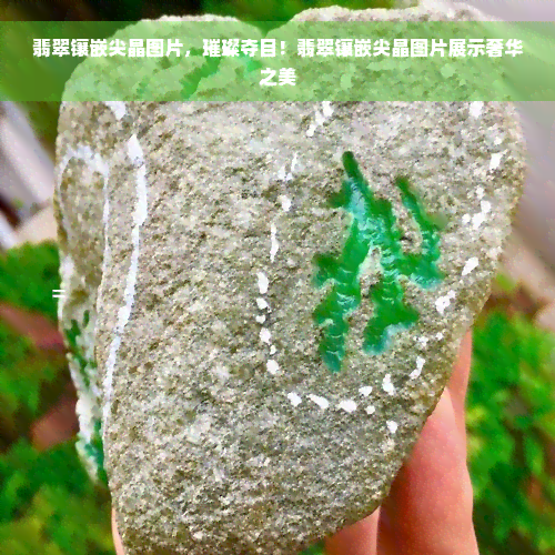 翡翠镶嵌尖晶图片，璀璨夺目！翡翠镶嵌尖晶图片展示奢华之美