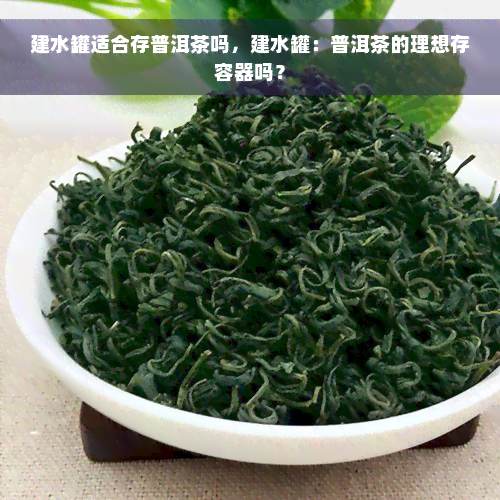 建水罐适合存普洱茶吗，建水罐：普洱茶的理想存容器吗？