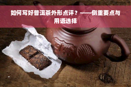 如何写好普洱茶外形点评？——侧重要点与用语选择