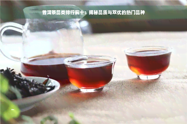 普洱茶品类排行前十：揭秘品质与双优的热门品种