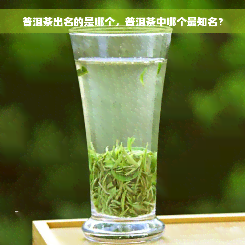 普洱茶出名的是哪个，普洱茶中哪个最知名？