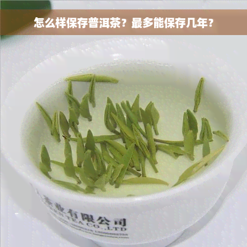 怎么样保存普洱茶？最多能保存几年？