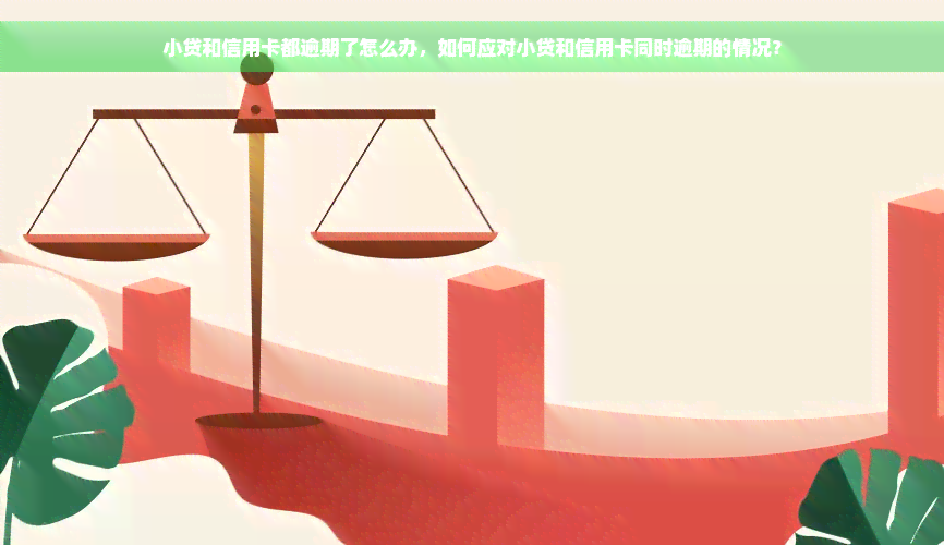 小贷和信用卡都逾期了怎么办，如何应对小贷和信用卡同时逾期的情况？