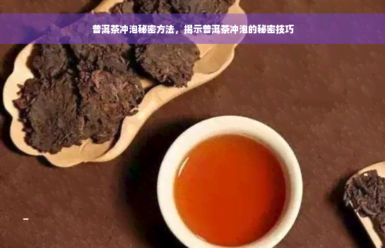 普洱茶冲泡秘密方法，揭示普洱茶冲泡的秘密技巧