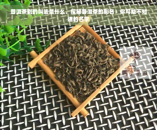 普洱茶别的叫法是什么，探秘普洱茶的别名：你可能不知道的名字