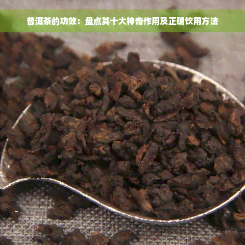 普洱茶的功效：盘点其十大神奇作用及正确饮用方法