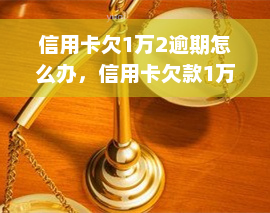 信用卡欠1万2逾期怎么办，信用卡欠款1万2逾期处理方法