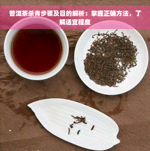 普洱茶杀青步骤及目的解析：掌握正确方法，了解适宜程度