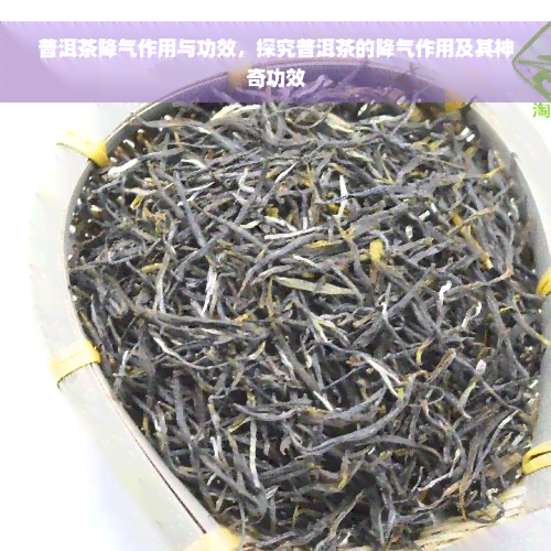 普洱茶降气作用与功效，探究普洱茶的降气作用及其神奇功效