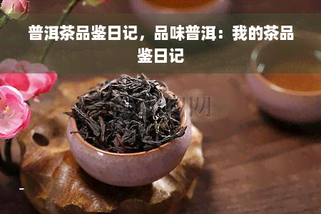 普洱茶品鉴日记，品味普洱：我的茶品鉴日记