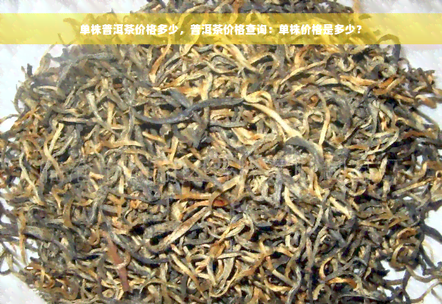 单株普洱茶价格多少，普洱茶价格查询：单株价格是多少？