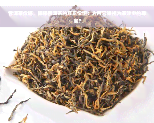 普洱茶价值，揭秘普洱茶的真正价值：为何它被视为茶叶中的瑰宝？