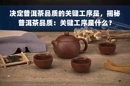 决定普洱茶品质的关键工序是，揭秘普洱茶品质：关键工序是什么？