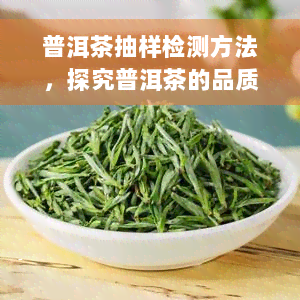 普洱茶抽样检测方法，探究普洱茶的品质：抽样检测方法详解