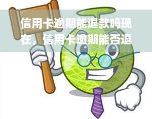 信用卡逾期能退款吗现在，信用卡逾期能否退款？现状解析