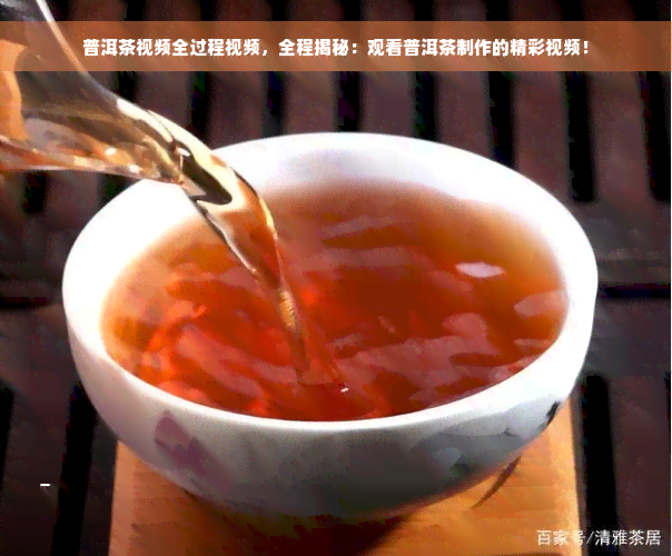 普洱茶视频全过程视频，全程揭秘：观看普洱茶制作的精彩视频！