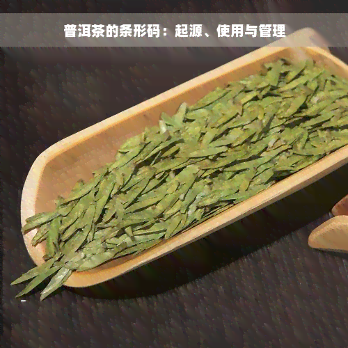 普洱茶的条形码：起源、使用与管理