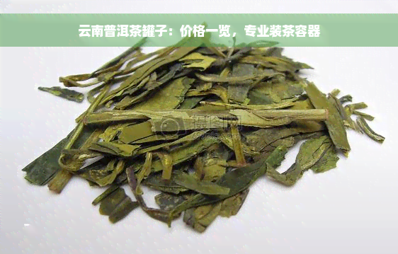 云南普洱茶罐子：价格一览，专业装茶容器