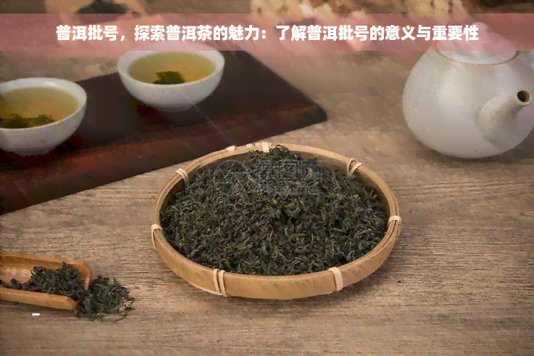 普洱批号，探索普洱茶的魅力：了解普洱批号的意义与重要性