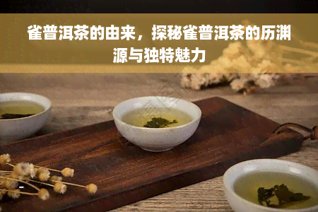 雀普洱茶的由来，探秘雀普洱茶的历渊源与独特魅力