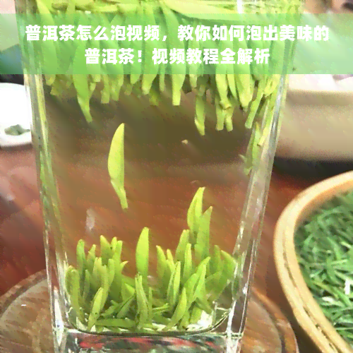 普洱茶怎么泡视频，教你如何泡出美味的普洱茶！视频教程全解析