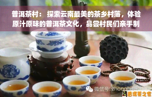 普洱茶村： 探索云南最美的茶乡村落，体验原汁原味的普洱茶文化，品尝村民们亲手制作的茶叶。附地图及旅游攻略！