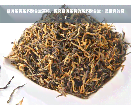 普洱茶膏茶多酚含量高吗，探究普洱茶膏的茶多酚含量：是否真的高？