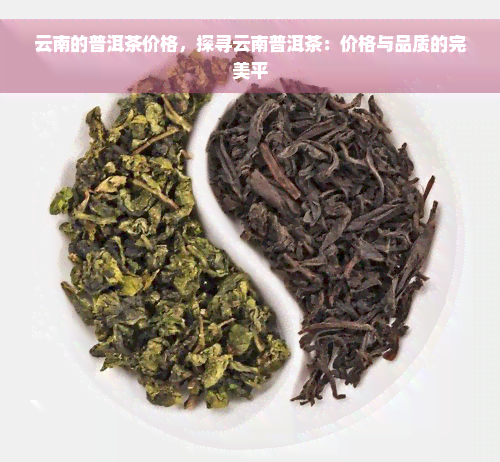 云南的普洱茶价格，探寻云南普洱茶：价格与品质的完美平