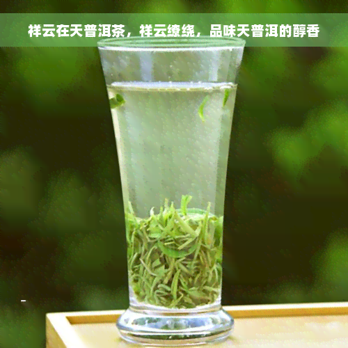 祥云在天普洱茶，祥云缭绕，品味天普洱的醇香