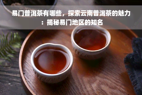 易门普洱茶有哪些，探索云南普洱茶的魅力：揭秘易门地区的知名