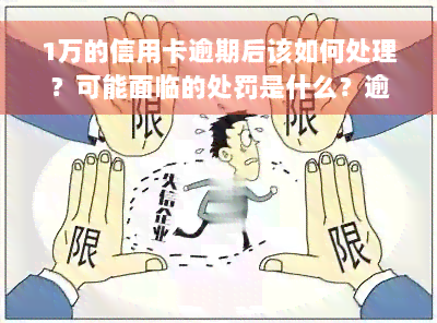 1万的信用卡逾期后该如何处理？可能面临的处罚是什么？逾期一年会有怎样的后果？