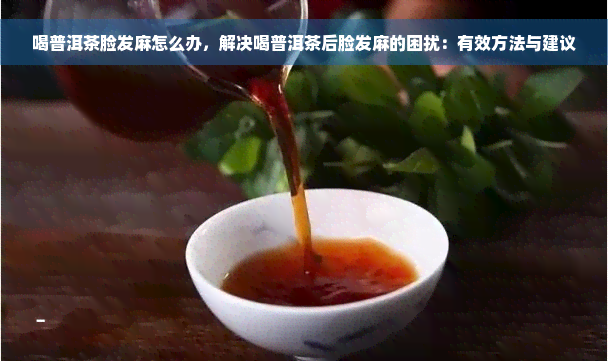 喝普洱茶脸发麻怎么办，解决喝普洱茶后脸发麻的困扰：有效方法与建议