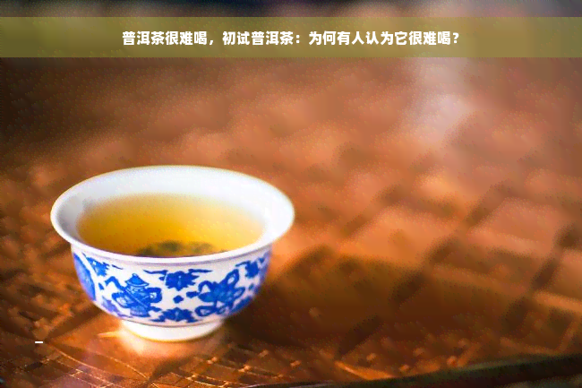 普洱茶很难喝，初试普洱茶：为何有人认为它很难喝？