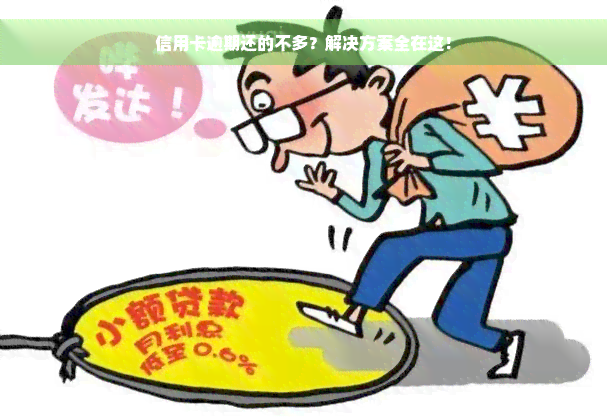 信用卡逾期还的不多？解决方案全在这！