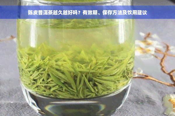 陈皮普洱茶越久越好吗？有效期、保存方法及饮用建议