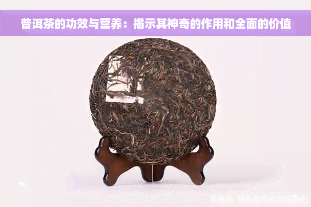 普洱茶的功效与营养：揭示其神奇的作用和全面的价值