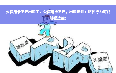 欠信用卡不还出国了，欠信用卡不还，出国逍遥？这种行为可能触犯法律！