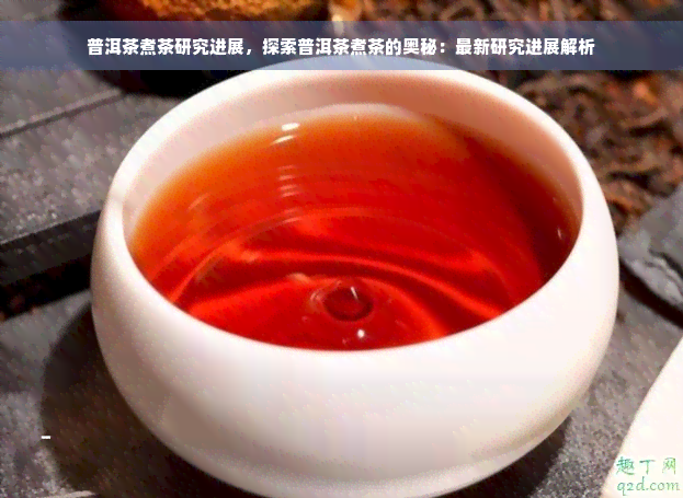 普洱茶煮茶研究进展，探索普洱茶煮茶的奥秘：最新研究进展解析