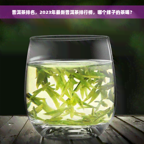 晋洱茶排名，2023年最新晋洱茶排行榜，哪个牌子的茶喝？