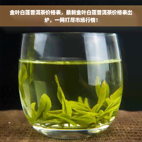 金叶白莲普洱茶价格表，最新金叶白莲普洱茶价格表出炉，一网打尽市场行情！