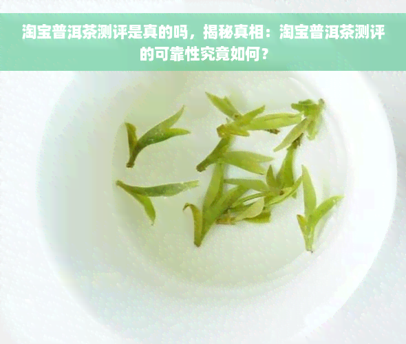 淘宝普洱茶测评是真的吗，揭秘真相：淘宝普洱茶测评的可靠性究竟如何？