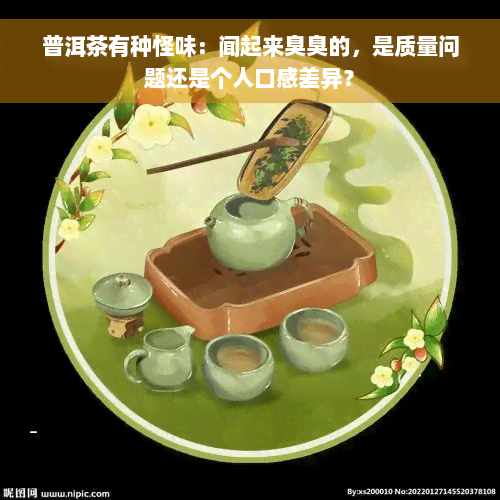 普洱茶有种怪味：闻起来臭臭的，是质量问题还是个人口感差异？