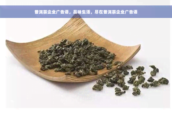 普洱茶企业广告语，品味生活，尽在普洱茶企业广告语