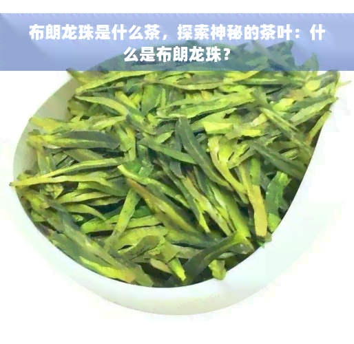 布朗龙珠是什么茶，探索神秘的茶叶：什么是布朗龙珠？