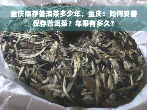 重庆保存普洱茶多少年，重庆：如何妥善保存普洱茶？年限有多久？