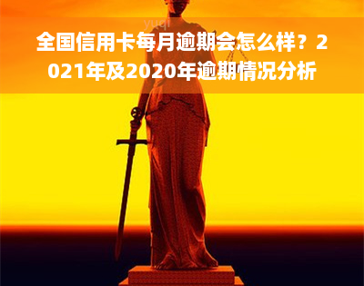 全国信用卡每月逾期会怎么样？2021年及2020年逾期情况分析